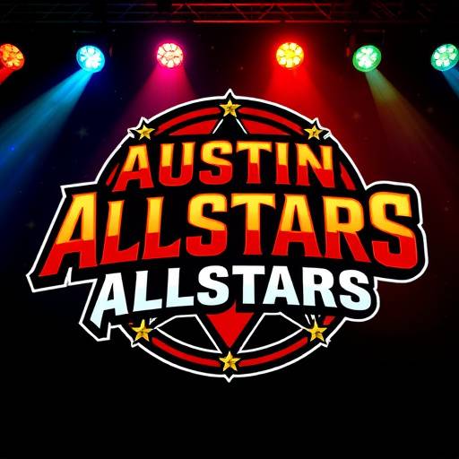 Logo for The Austin Allstars band.